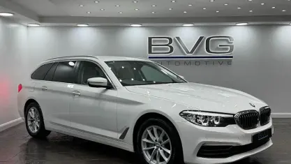 Begagnad BMW 520 190 HK (139 kW) 2018 Vit Kombi