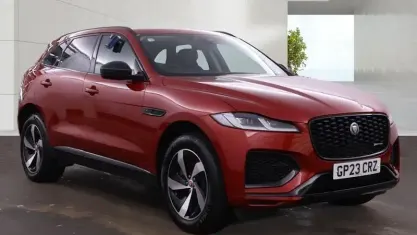 Used Jaguar F-Pace R-Dynamic 404 HP (297 kW) 2022 Red SUV