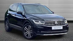 Black Used 2022 VW Tiguan Elegance SUV | £25,195 (Fair price)
