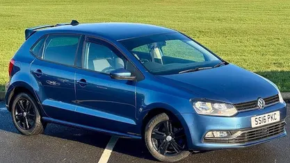 Blue Used 2016 VW Polo Match Hatchback | £5,495 (Fair price)