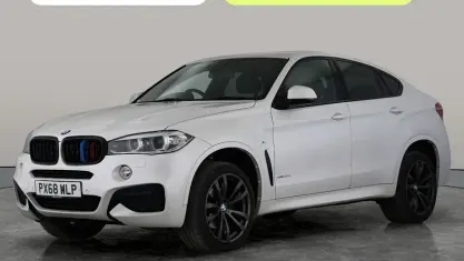 Used BMW X6 M Sport 258 HP (189 kW) 2018 White SUV