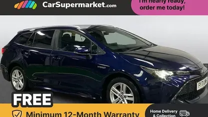 Used Toyota Corolla 122 HP (89 kW) 2021 Blue Estate