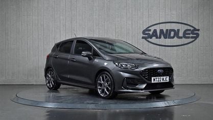 Używany Ford Fiesta ST-Line 101 KM (74 kW) 2022 Szary Hatchback