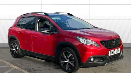 Used Peugeot 2008 GT-line 110 HP (80 kW) 2019 Red SUV