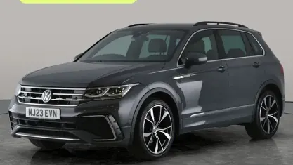 Begagnad VW Tiguan R-line 150 HK (110 kW) 2023 Grå SUV