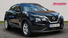 Pearl black Used 2022 Nissan Juke N-Connecta SUV | £14,975 (Fair price)