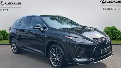 Begagnad Lexus RX450h Sport Line 313 HK (230 kW) 2022 Svart SUV