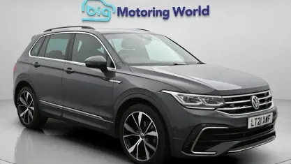 Used VW Tiguan R-line 150 HP (110 kW) 2021 Grey SUV