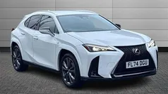 F sport white Used 2024 Lexus UX 300h Sport Line SUV | £36,695 (Fair price)