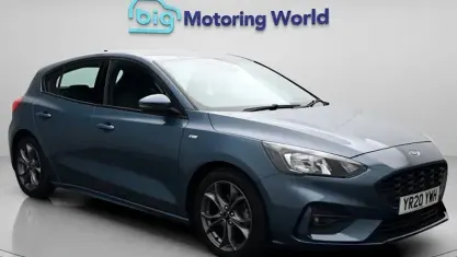 Used Ford Focus ST-Line 125 HP (91 kW) 2020 Blue Hatchback