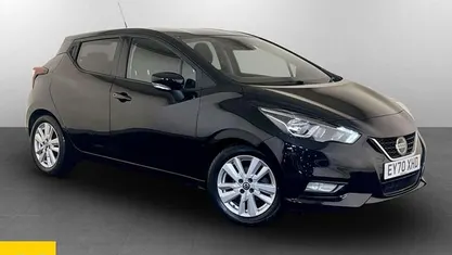 Black Used 2020 Nissan Micra Acenta Hatchback | £10,995 (Fair price)