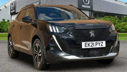 Used Peugeot e-2008 GTi 100 kW (136 HP) 2021 Black SUV