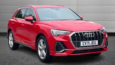 Tango red Used 2021 Audi Q3 S-Line SUV | £28,695 (Fair price)