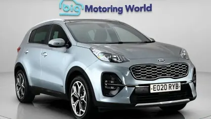 Used Kia Sportage GT-Line S 177 HP (130 kW) 2020 Silver SUV