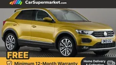 Yellow Used 2021 VW T-Roc SEL SUV | £20,497 (Good price)