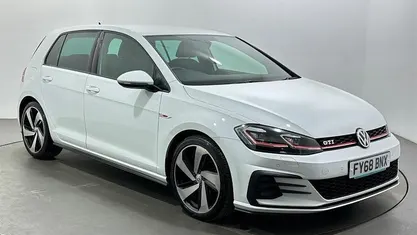 Used VW Golf VII GTI 230 HP (169 kW) 2018 White Hatchback