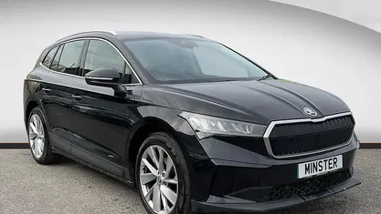 Used Skoda Enyaq iV ecoSuite 150 kW (204 HP) 2021 Black SUV
