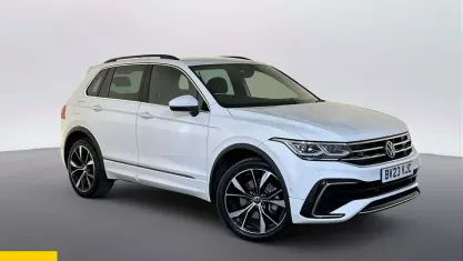 Used VW Tiguan R-line 245 HP (180 kW) 2023 White SUV