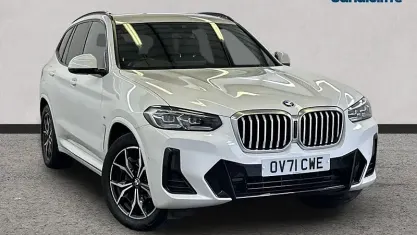 Used BMW X3 M Sport 184 HP (135 kW) 2021 White SUV