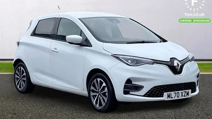 White Used 2020 Renault Zoe GT-Line Hatchback | £9,799 (Fair price)