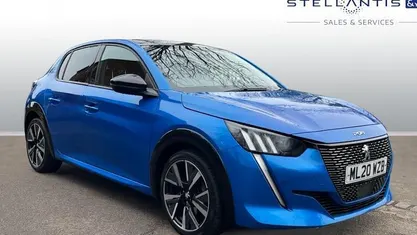 Blue Used 2020 Peugeot 208 GT-line Hatchback | £12,926 (Fair price)