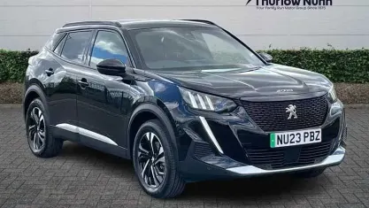 Used Peugeot e-2008 GTi 100 kW (136 HP) 2023 Black SUV