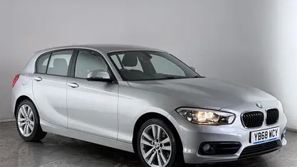 Silver Used 2018 BMW 118 Sport Line Hatchback | £13,850 (Fair price)