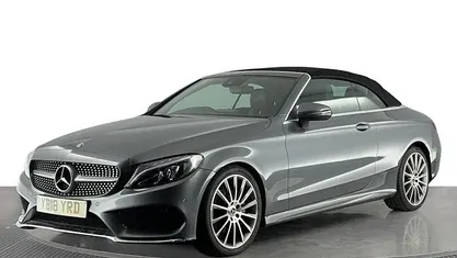 Used 2018 Mercedes C220 AMG line Cabriolet | £15,820 (Fair price)