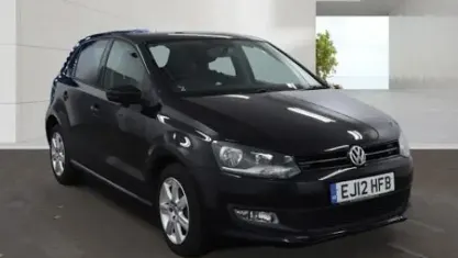 Used VW Polo Match 60 HP (44 kW) 2012 Black Hatchback