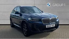 Blue Used 2022 BMW X3 M Sport SUV | £34,995 (Fair price)