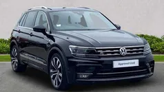Black Used 2020 VW Tiguan R-line SUV | £24,350 (Fair price)