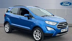 Blue Used 2022 Ford Ecosport Titanium SUV | £13,237 (Fair price)
