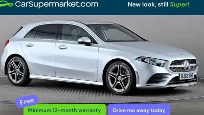 Begagnad Mercedes A180 Executive 116 HK (85 kW) 2019 Silver Halvkombi