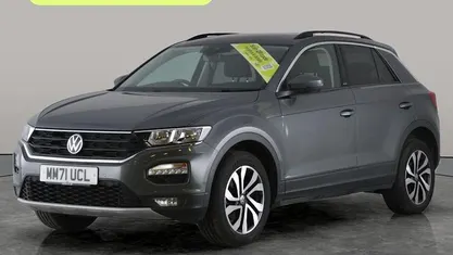 Used VW T-Roc Active 110 HP (80 kW) 2021 Grey SUV
