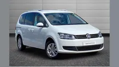 White Used 2021 VW Sharan SE MPV | £17,350 (Fair price)