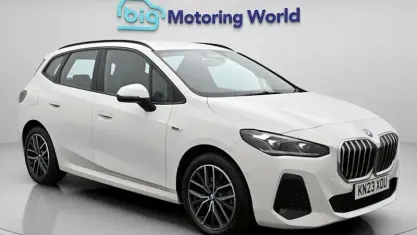 Used BMW 225 Active Tourer M Sport 245 HP (180 kW) 2023 White MPV