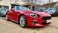 Red Used 2017 Fiat 124 Spider Lusso Plus Cabriolet | £15,995 (Fair price)