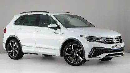 Used VW Tiguan R-line 150 HP (110 kW) 2022 White SUV