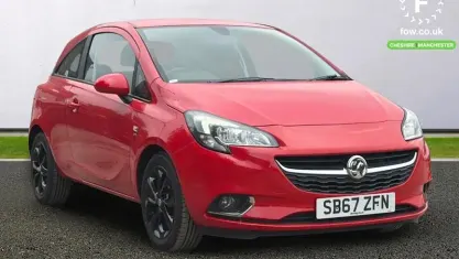 Used Vauxhall Corsa SRi 75 HP (55 kW) 2017 Red Hatchback