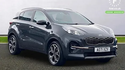 Used Kia Sportage GT-Line 136 HP (100 kW) 2021 Grey SUV