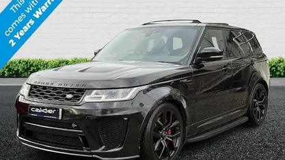 Used Land Rover Range Rover Sport SVR 575 HP (422 kW) 2021 Black SUV