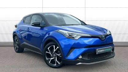 Used Toyota C-HR 122 HP (89 kW) 2018 Blue SUV