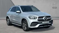Silver Used 2020 Mercedes GLE300 AMG line SUV | £40,612 (A bit pricey)