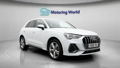 White Used 2020 Audi Q3 S-Line SUV | £17,600 (Fair price)