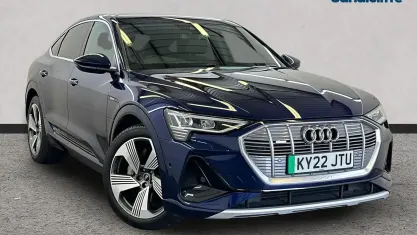 Used Audi e-tron S-Line 230 kW (313 HP) 2023 Blue SUV