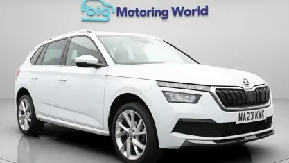 Used Skoda Kamiq SE L Executive 110 HP (80 kW) 2023 White SUV