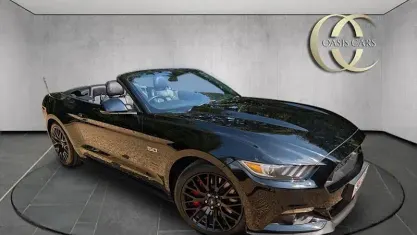 Used Ford Mustang GT Convertible 416 HP (305 kW) 2016 Black Cabriolet