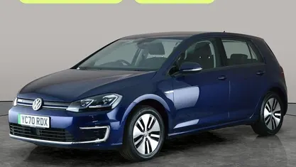 Used VW e-Golf 100 kW (136 HP) 2019 Blue Hatchback