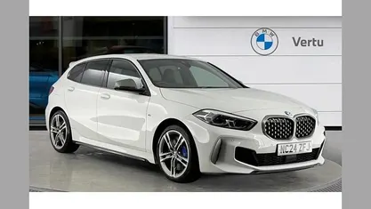 Used BMW M135 Comfort Edition 306 HP (225 kW) 2024 White Hatchback