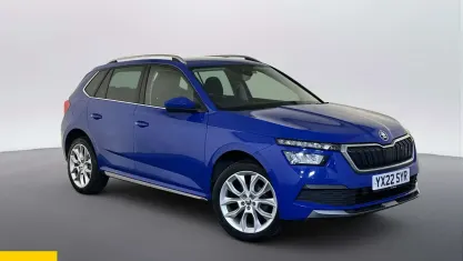 Used Skoda 110 R SE L 110 HP (80 kW) 2021 Blue Hatchback